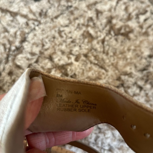 Donald Pliner Ladies Cork Wedge Sandals - Picture 7 of 8